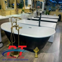 Bồn tắm đen chân rồng D300