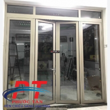 Cửa Đi Nhôm 4 Cánh Maxpro ( 2 Cánh Sống 2 Cánh Chết )