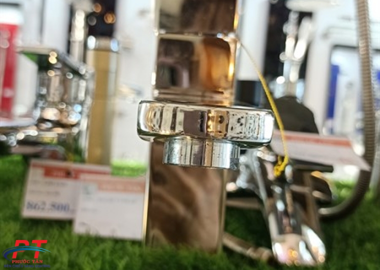 Vòi Lavabo nóng lạnh vuông thấp bóng Inox 304 Caro