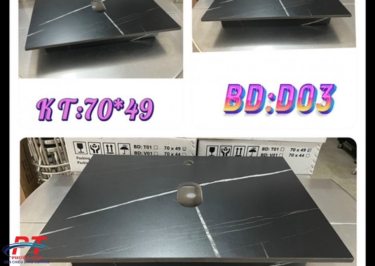 Bàn đá đen BD-D03